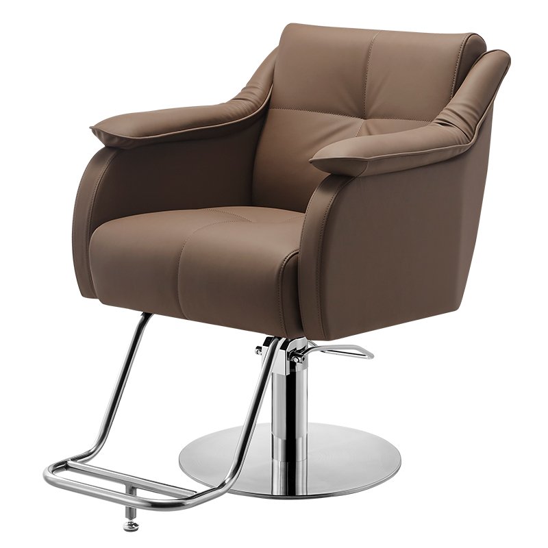 HG Barber Chair Dimensions Cheap Wholesale Beauty Salon Hydraulic Red Leather Duty OEM Hair Heavy Packing Furniture Pump Color