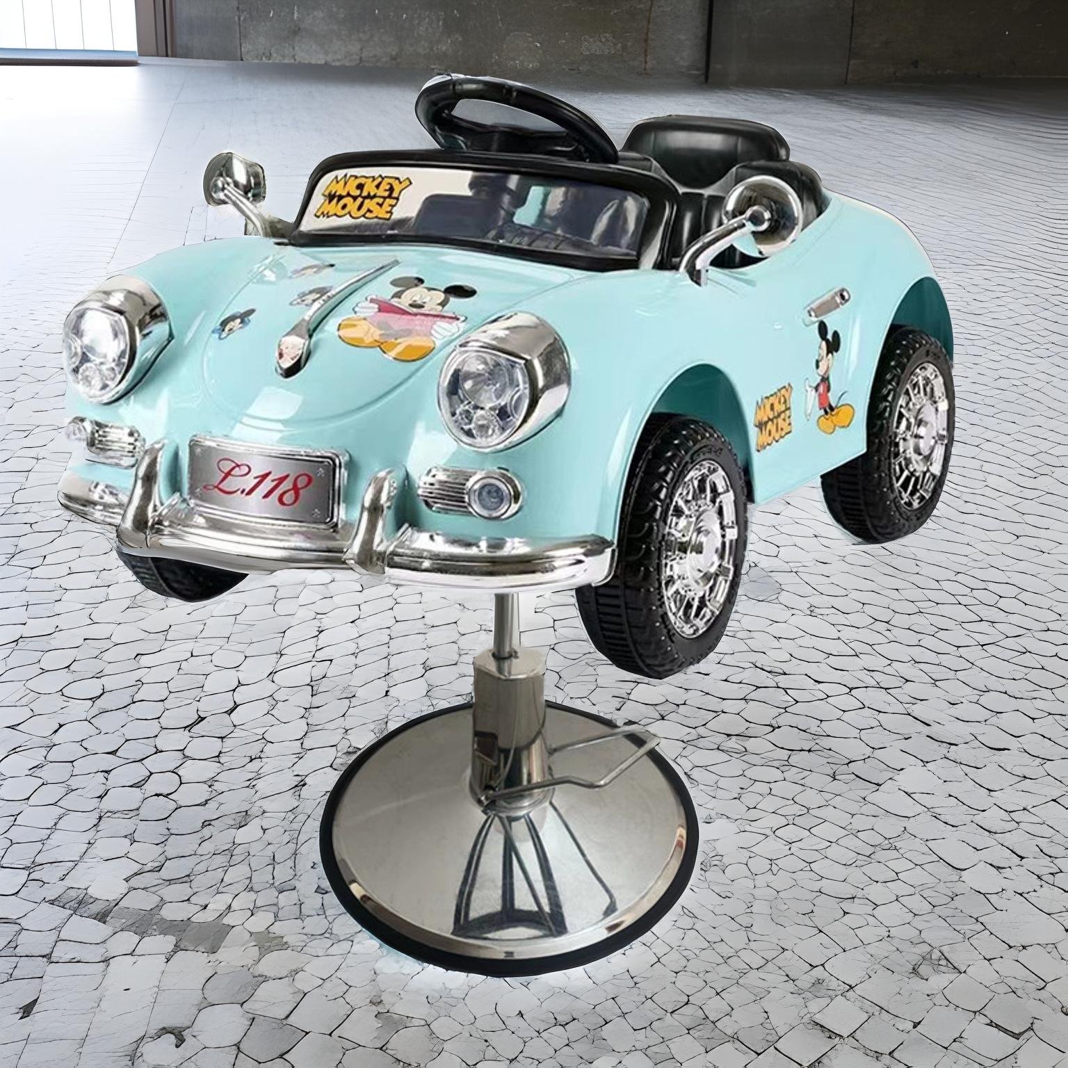 New arrival wholesale latest children barber chair custom hair salon kids car barber chair