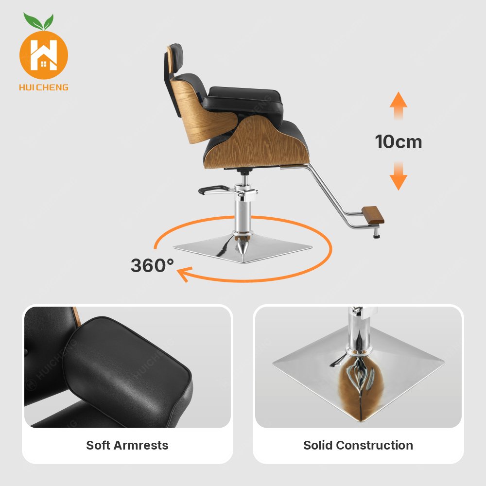Factory Direct Sale Barber Equipment Hair Salon Chairs LC165A