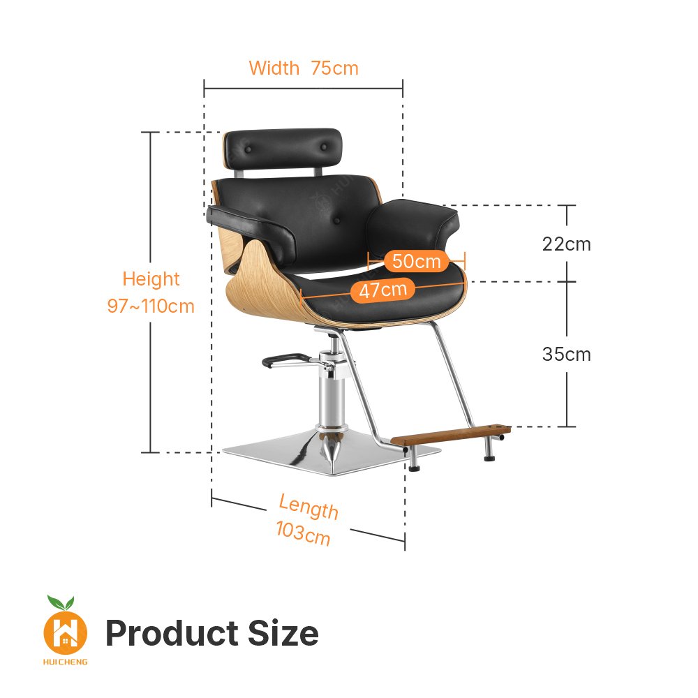 Factory Direct Sale Barber Equipment Hair Salon Chairs LC165A