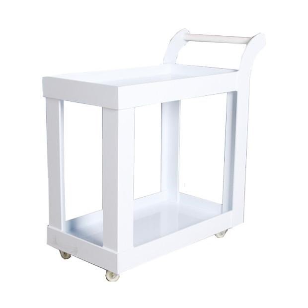 Mobile plastic laboratory three-layer surgical instruments beauty salon trolley multi-functional trolley laboratory cart