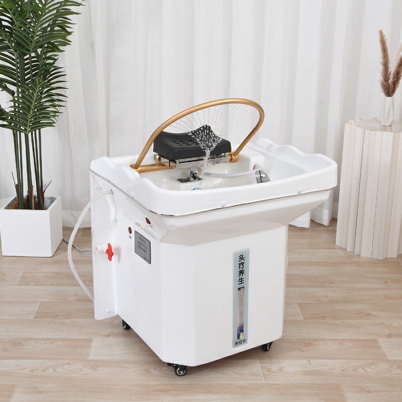 Portable Foshan Comfort Hair Cheap Salon Furniture Wash Basin Hair Salon Tint Bowl Basin Holder Equipment
