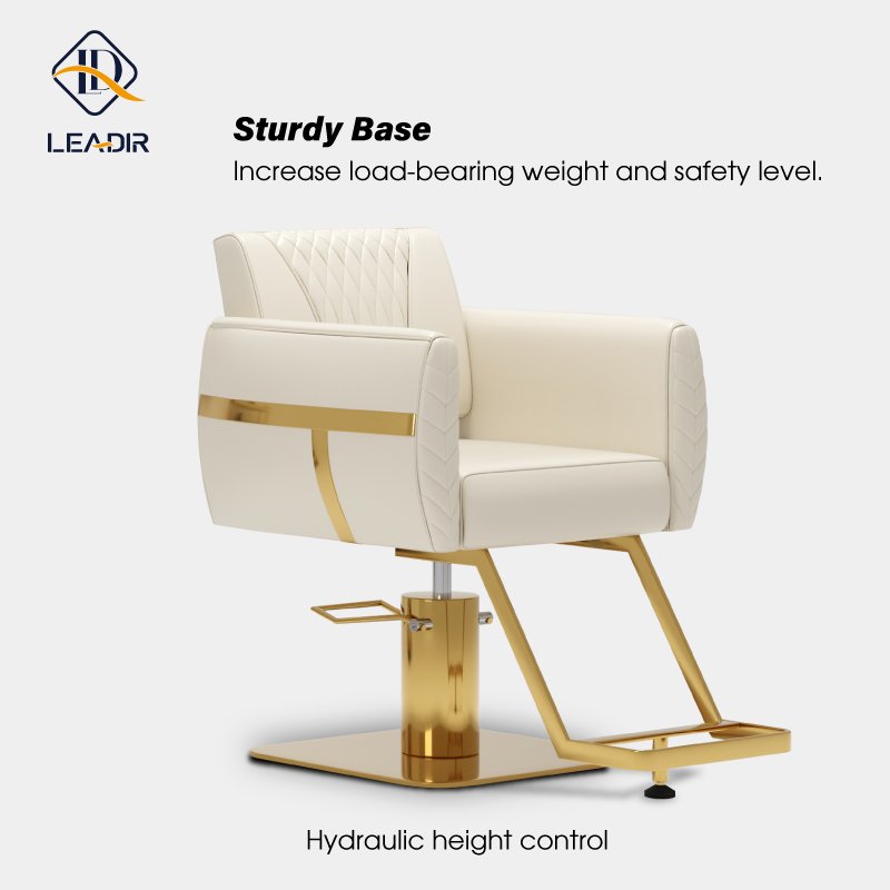 Leadir Modern High quality salon chairs styling chair hair salon antique covers hairdresser white barber chair