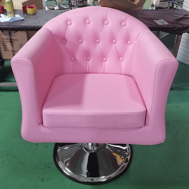 Yayou Modern portable gold plated base barber chair suitable for barber shop
