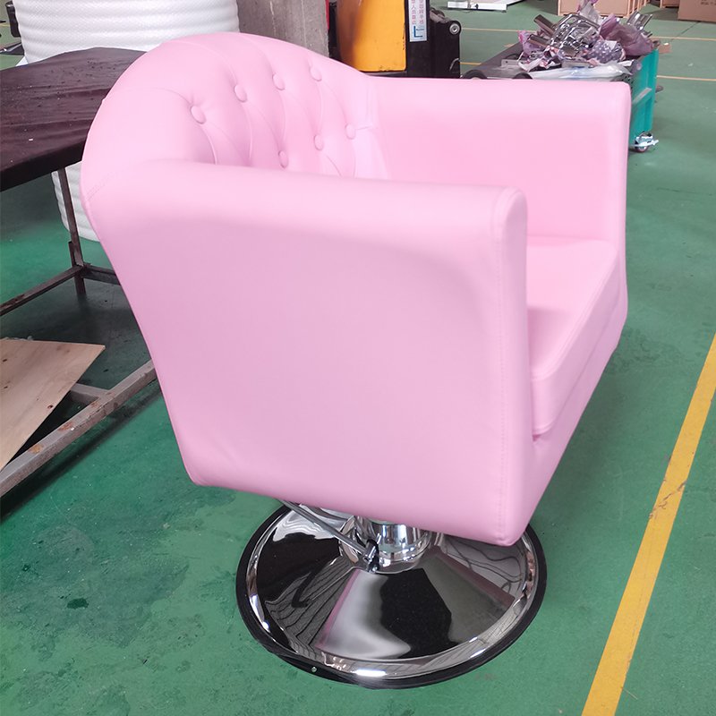 Yayou Modern portable gold plated base barber chair suitable for barber shop