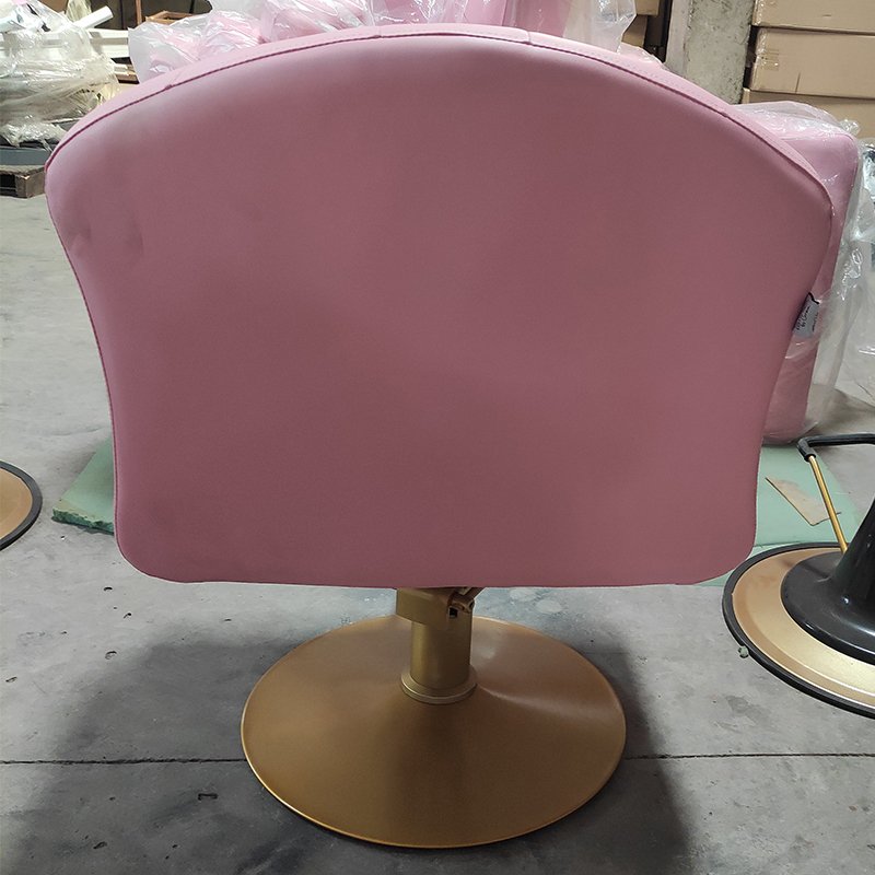 Yayou Modern portable gold plated base barber chair suitable for barber shop