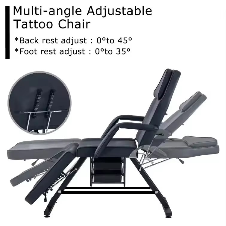 Cheap Facial Adjustable Multifunctional Tattoo Furniture Chinese Massage Micro Plastic Surgery Portable chair