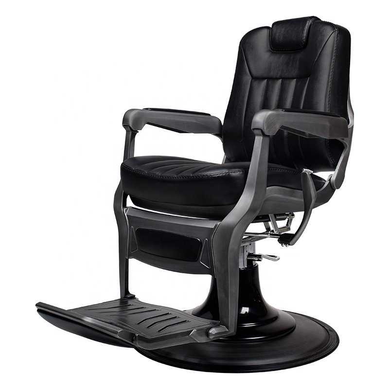 Modern high quality beauty hair salon chair hydraulic pump rotation round base professional barber chair