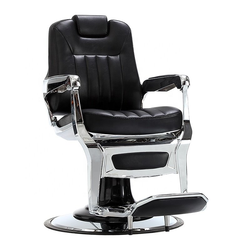 Modern high quality beauty hair salon chair hydraulic pump rotation round base professional barber chair