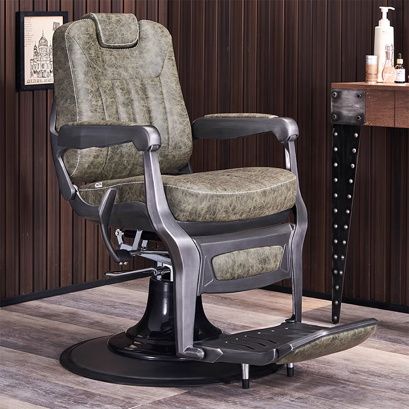 Modern high quality beauty hair salon chair hydraulic pump rotation round base professional barber chair