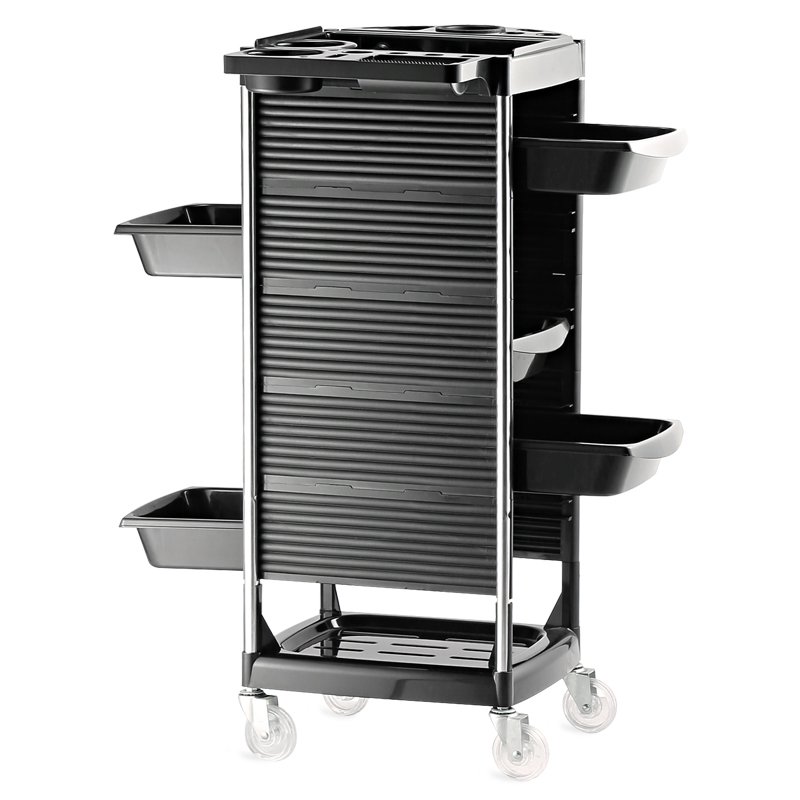 x8-2 Logo printing hair color in salon trolley