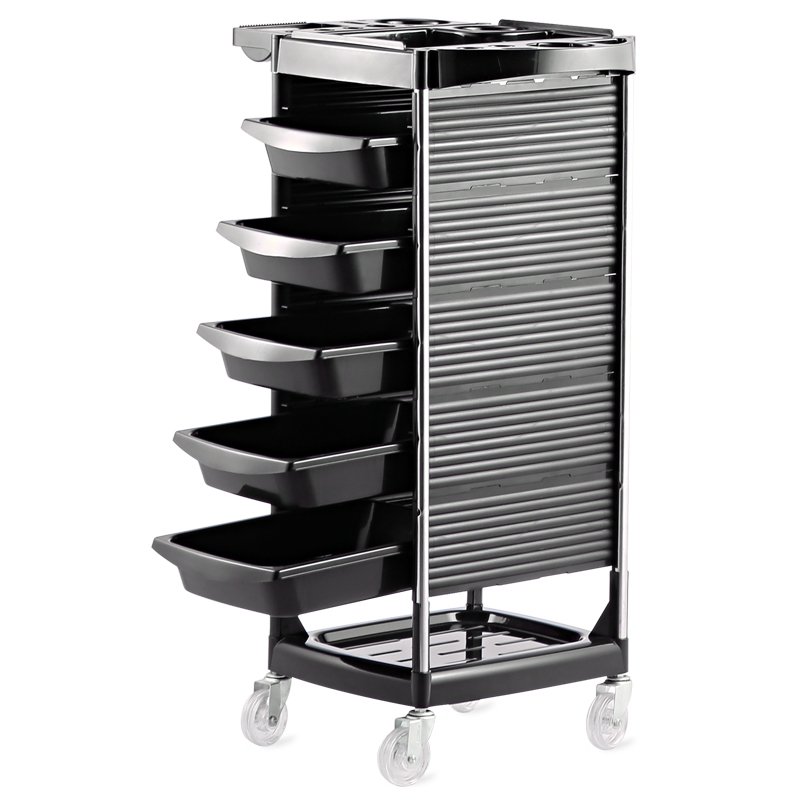 x8-2 Logo printing hair color in salon trolley