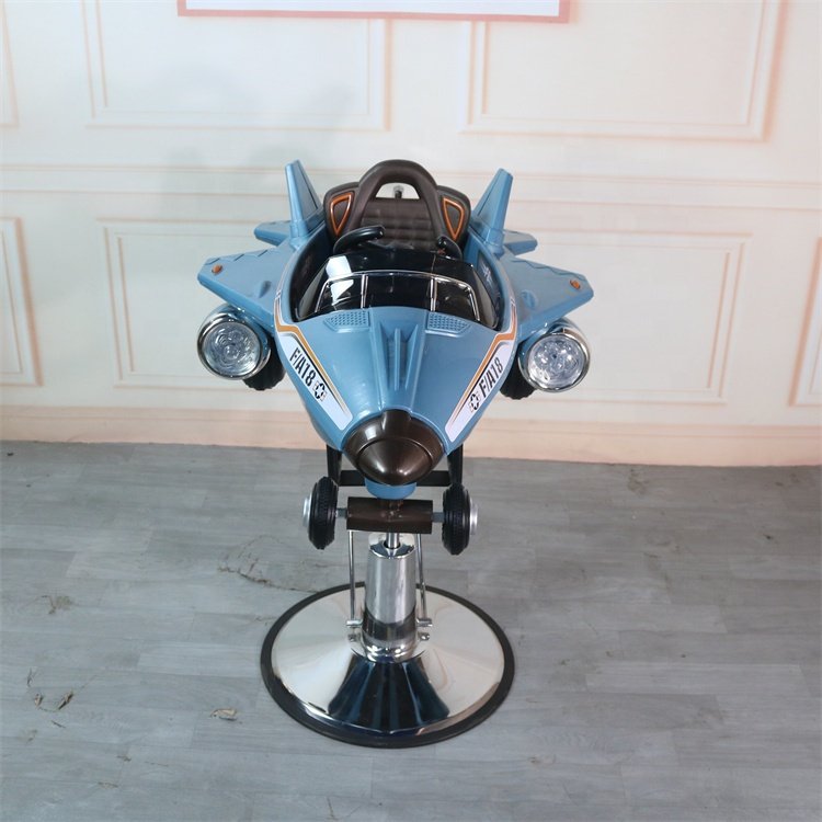 Siman wholesale kids salon barbershop furniture high quality vintage airplane barber chair for children
