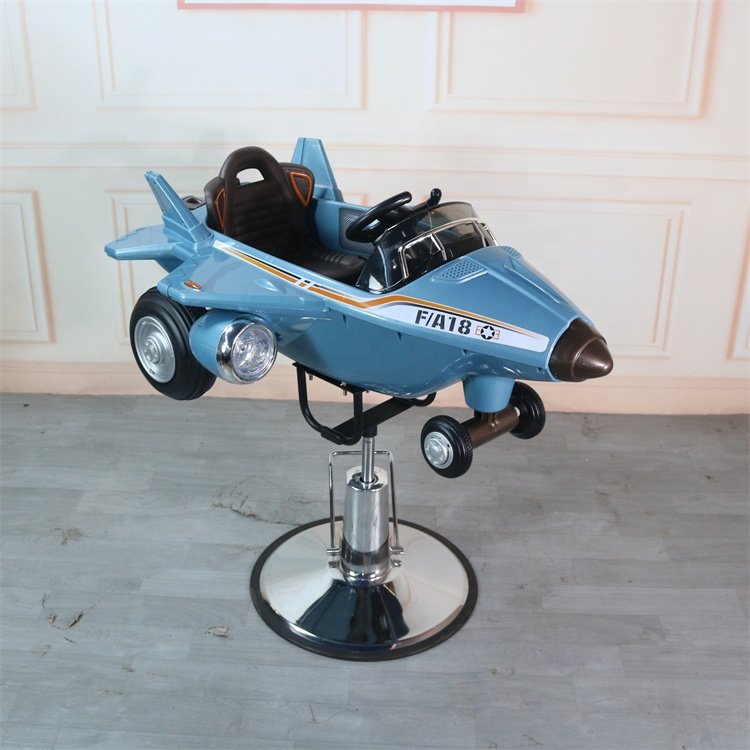 Siman wholesale kids salon barbershop furniture high quality vintage airplane barber chair for children