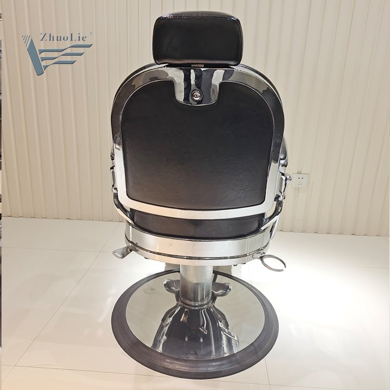 silla de barberia profesional Antique Barber Shop Chair Styling Hair Salon Furniture Reclining Barber Chair