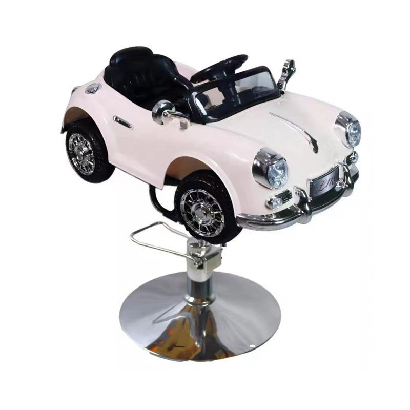 Hot Selling Modern Style Pink Blue Barber Chair Kid Baby Chit Booster Child Seat Car Children's For Salon Place