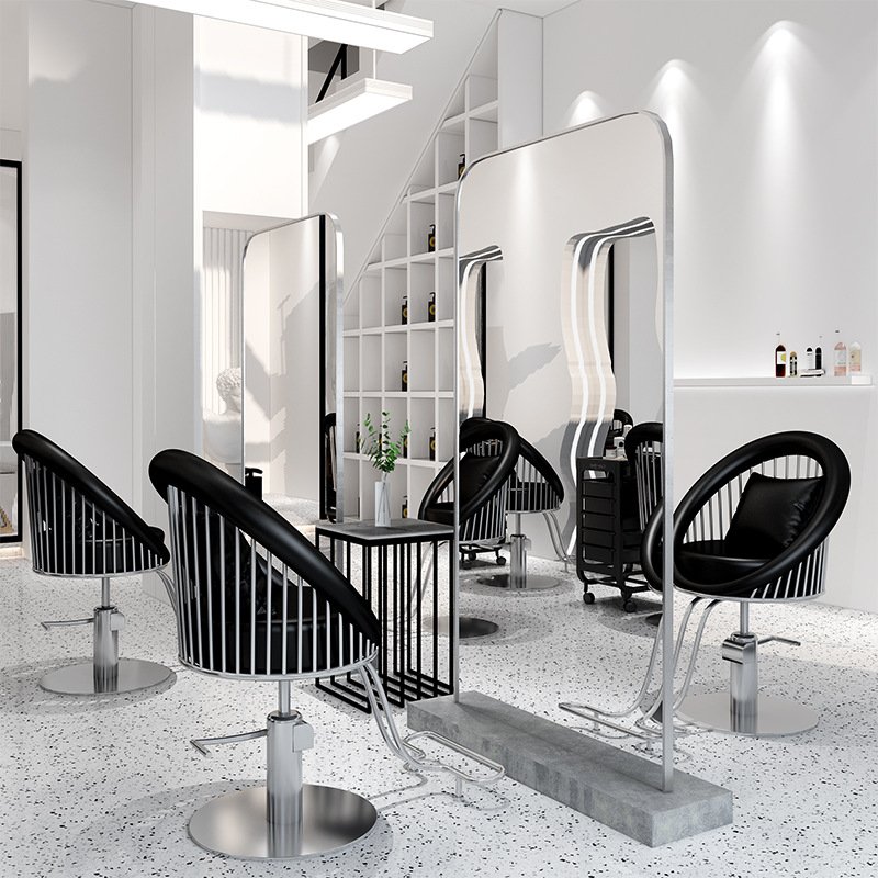 Modern Beauty Barbershop Hair Salon Equipment White Barber Chair Cheap Price Factory Supply Modern China Luxury Wholesale