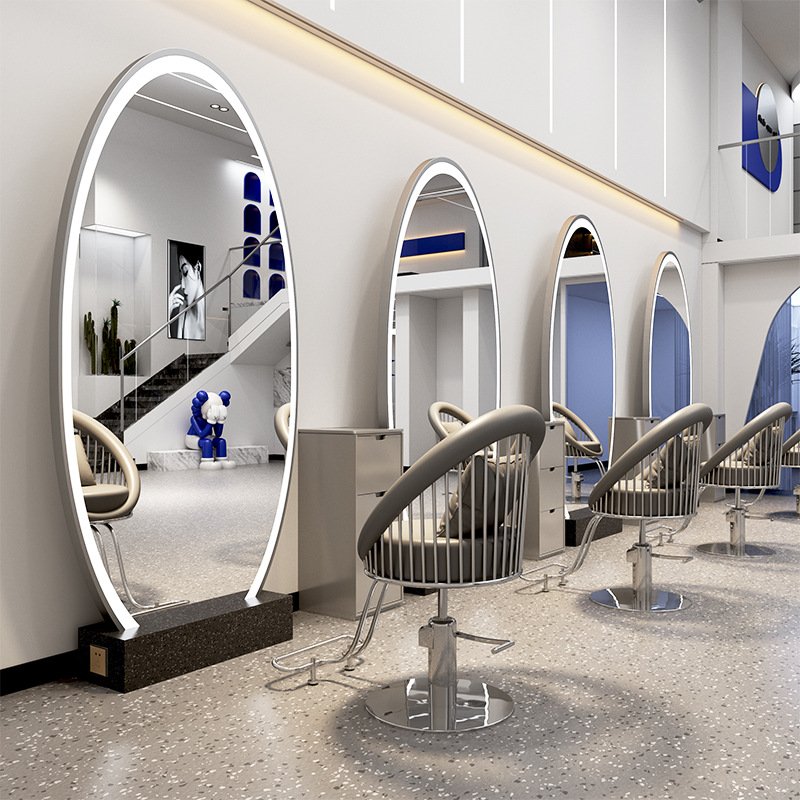 Modern Beauty Barbershop Hair Salon Equipment White Barber Chair Cheap Price Factory Supply Modern China Luxury Wholesale