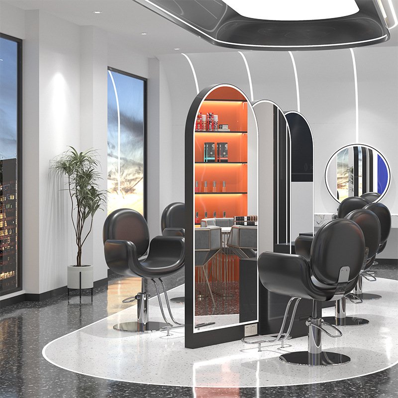 Modern Beauty Barbershop Hair Salon Equipment White Barber Chair Cheap Price Factory Supply Modern China Luxury Wholesale