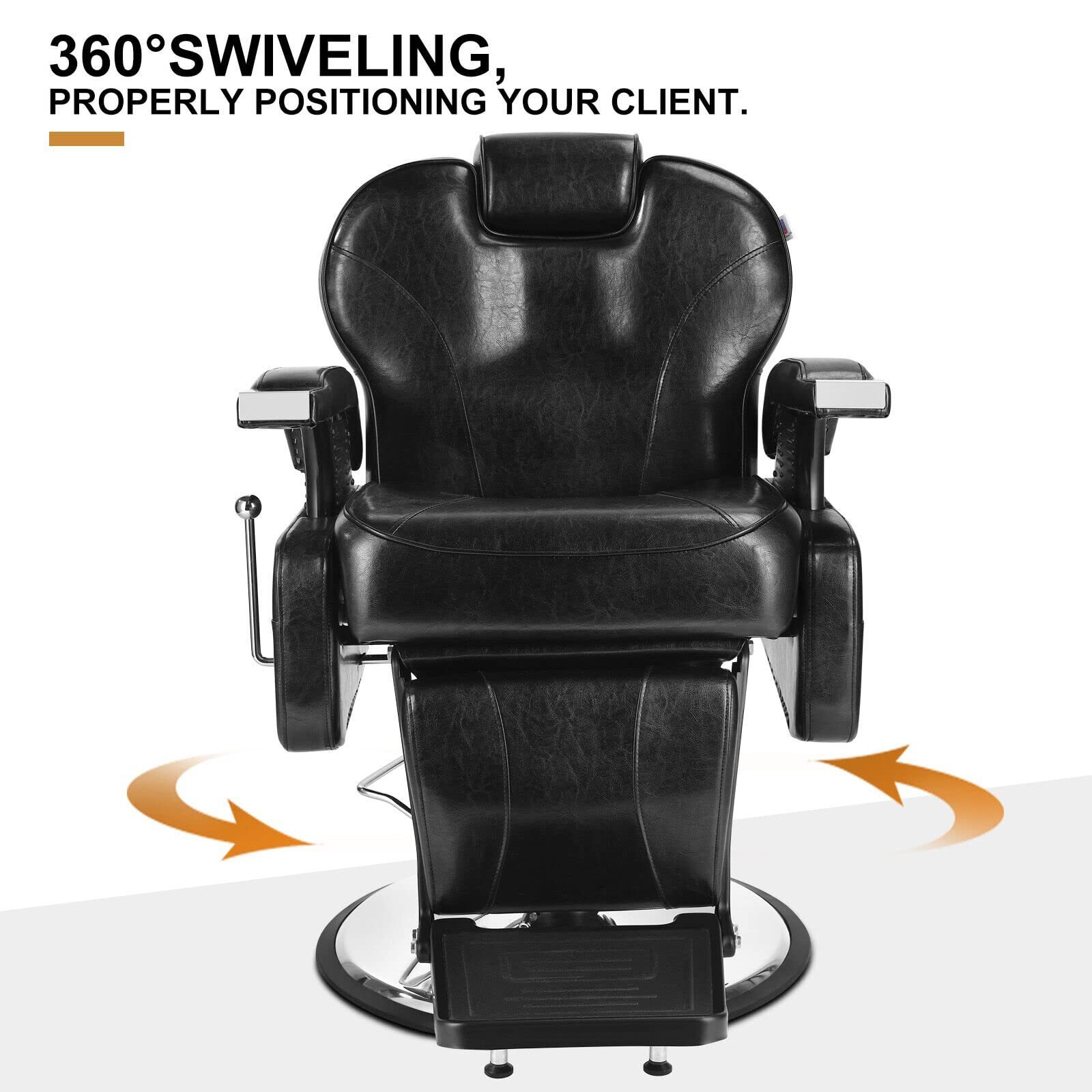 High Quality Hair Salon Barber Chair Classic Heavy Duty Hydraulic Barber Chairs For Sale