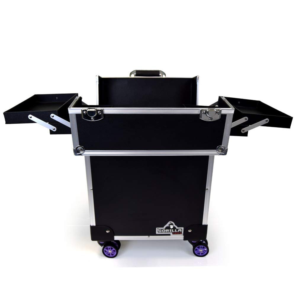 Makeup Trolley Rolling Beauty Nail Case Make up Organizer Beauty Nail Salon Hairdresser Travel Portable Trolley Case Storage