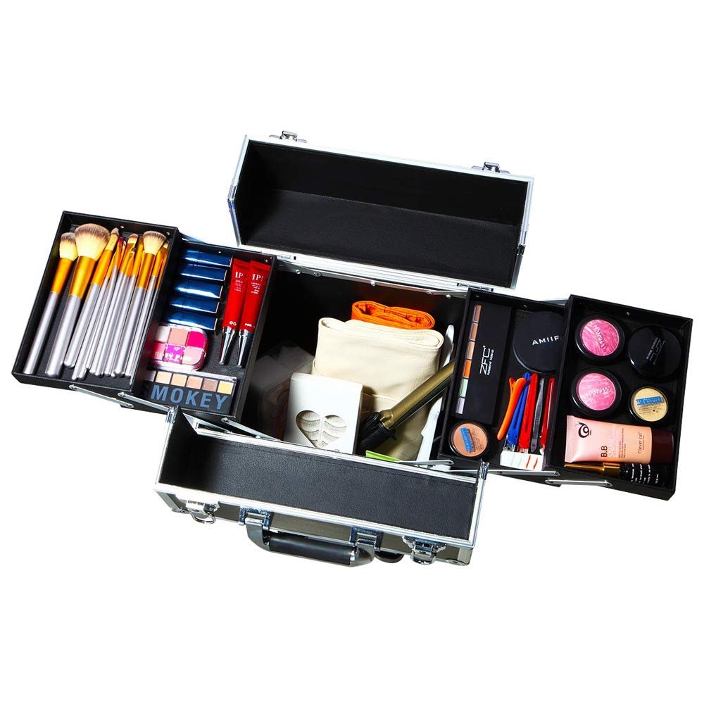 Makeup Trolley Rolling Beauty Nail Case Make up Organizer Beauty Nail Salon Hairdresser Travel Portable Trolley Case Storage