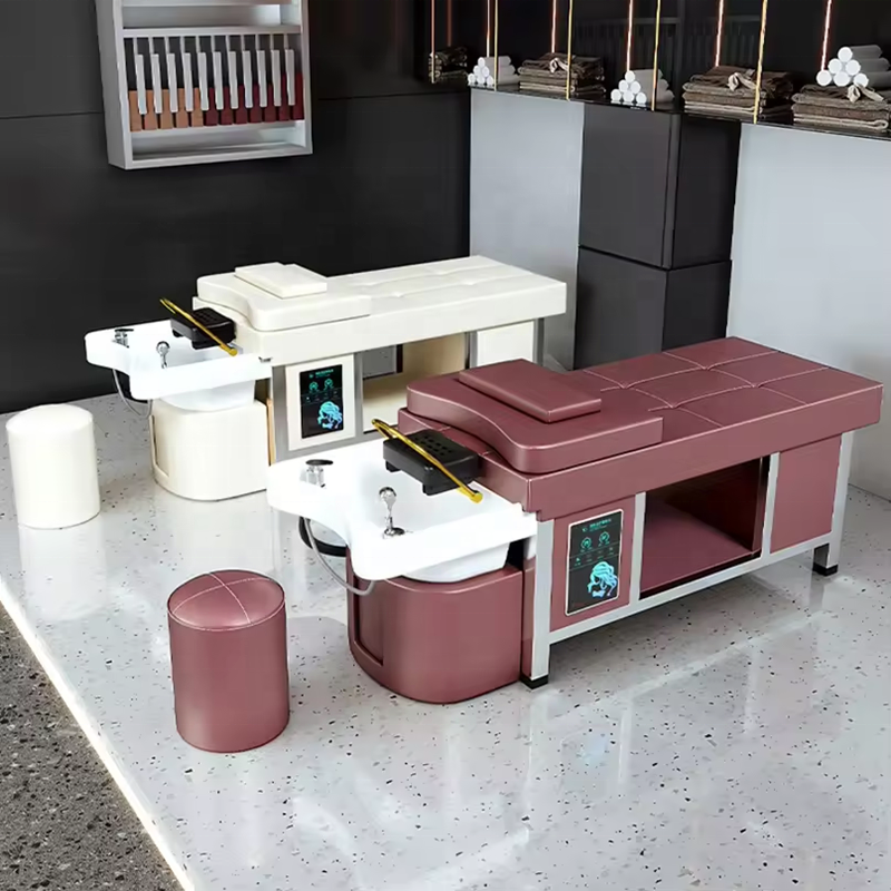 Salon head spa hair wash thai massage beauty salon shampoo bed