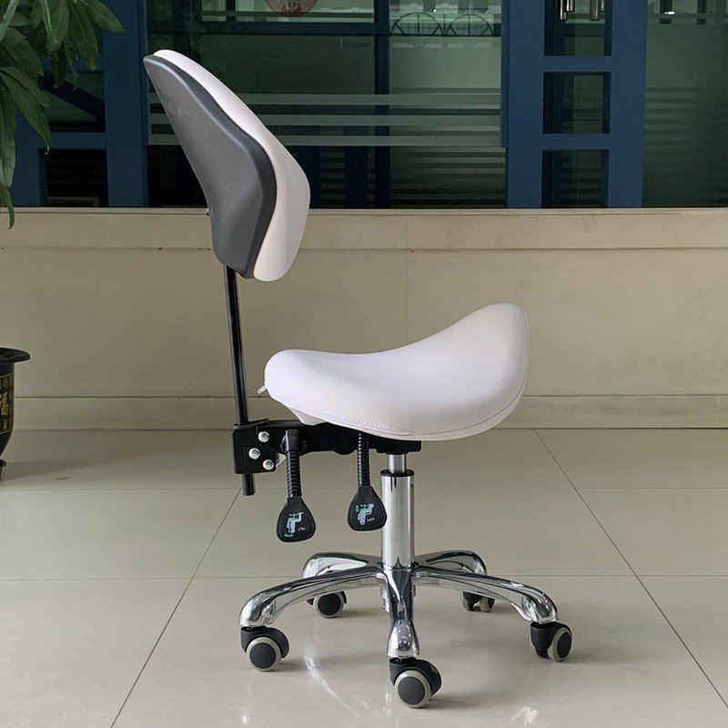 Hot Sell Adjustable Doctor Nurse Medical Chair Promotional Ergonomic Beauty Salon Assistant Saddle Stool Chair