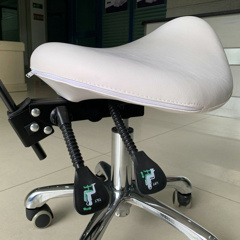 Hot Sell Adjustable Doctor Nurse Medical Chair Promotional Ergonomic Beauty Salon Assistant Saddle Stool Chair