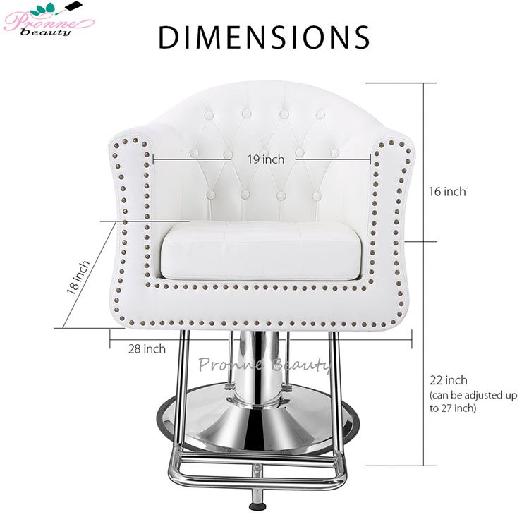Wholesale luxury metal aluminum base styling barber chair vintage reclining hair cutting chairs price