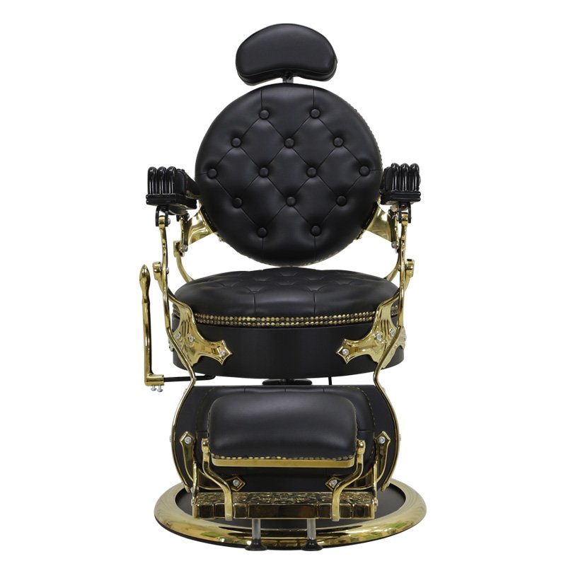 customizable color new popular color all steel material can tilt upside down pu leather men's salon shop barber chair