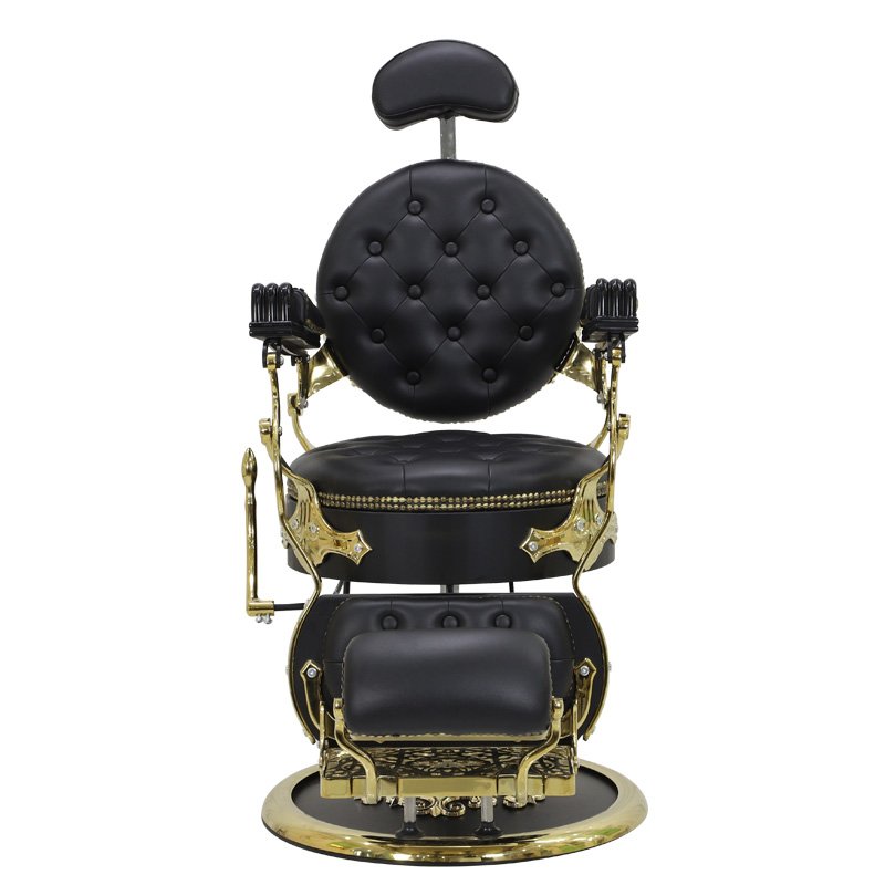 customizable color new popular color all steel material can tilt upside down pu leather men's salon shop barber chair