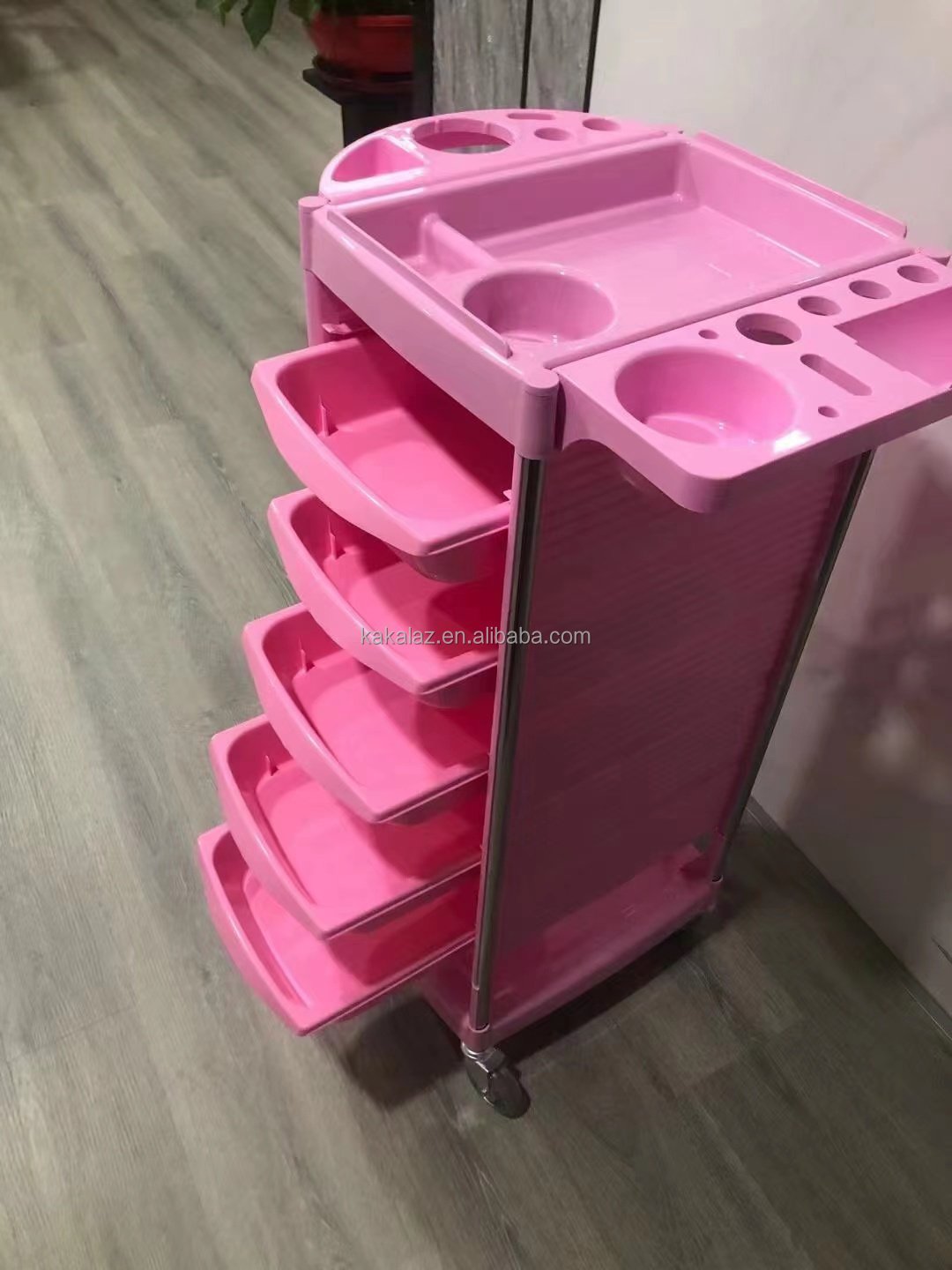 Urban Trolley Salon Accessories Barber Furniture Hair Salon Trolley Hair Dye Cart for Stylist Hair Salon
