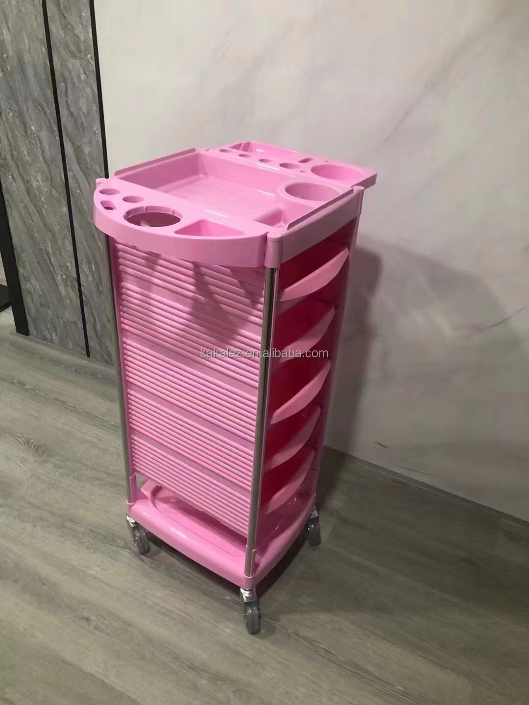 Urban Trolley Salon Accessories Barber Furniture Hair Salon Trolley Hair Dye Cart for Stylist Hair Salon