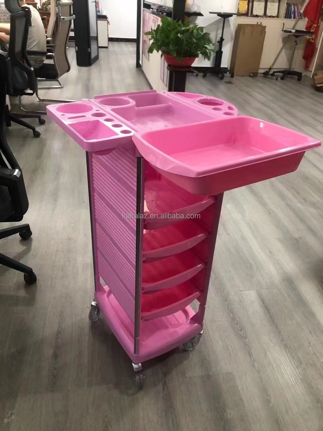 Urban Trolley Salon Accessories Barber Furniture Hair Salon Trolley Hair Dye Cart for Stylist Hair Salon