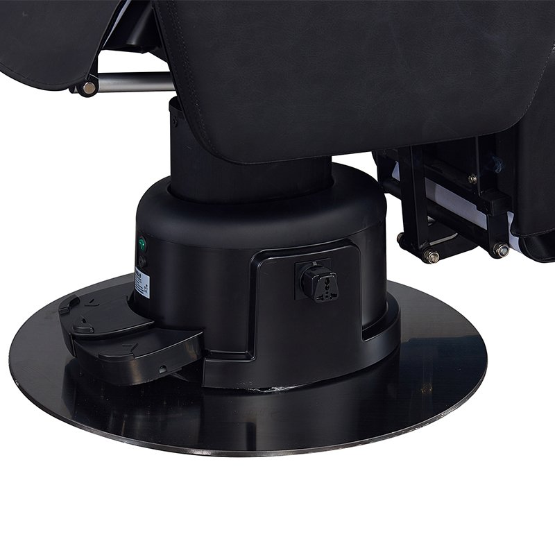 Heavy Duty Barber Station Chair for Men Hair Stylist Salon Beauty Hairdressing Equipment Chair with Metal Base