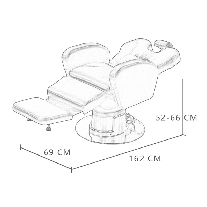 Heavy Duty Barber Station Chair for Men Hair Stylist Salon Beauty Hairdressing Equipment Chair with Metal Base