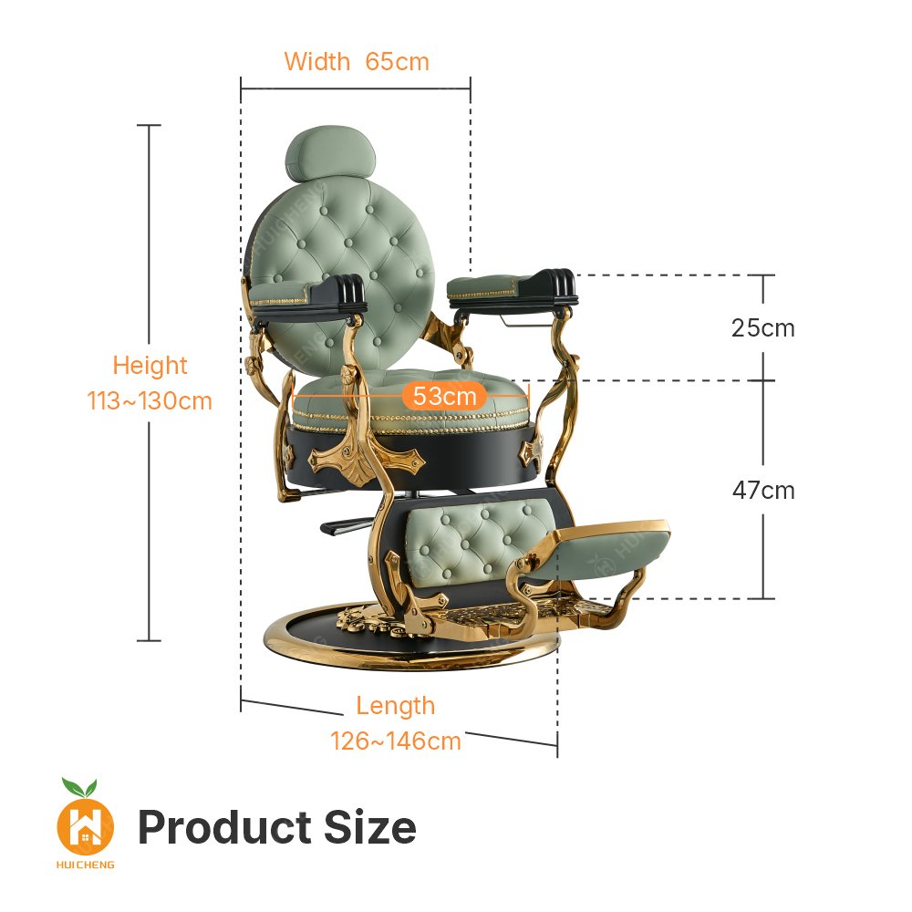 Great Foshan Antique Cheap Wholesale Vintage Styling Hydraulic Pump Hairdressing Barber Chair For Hair Salon Furniture Sale