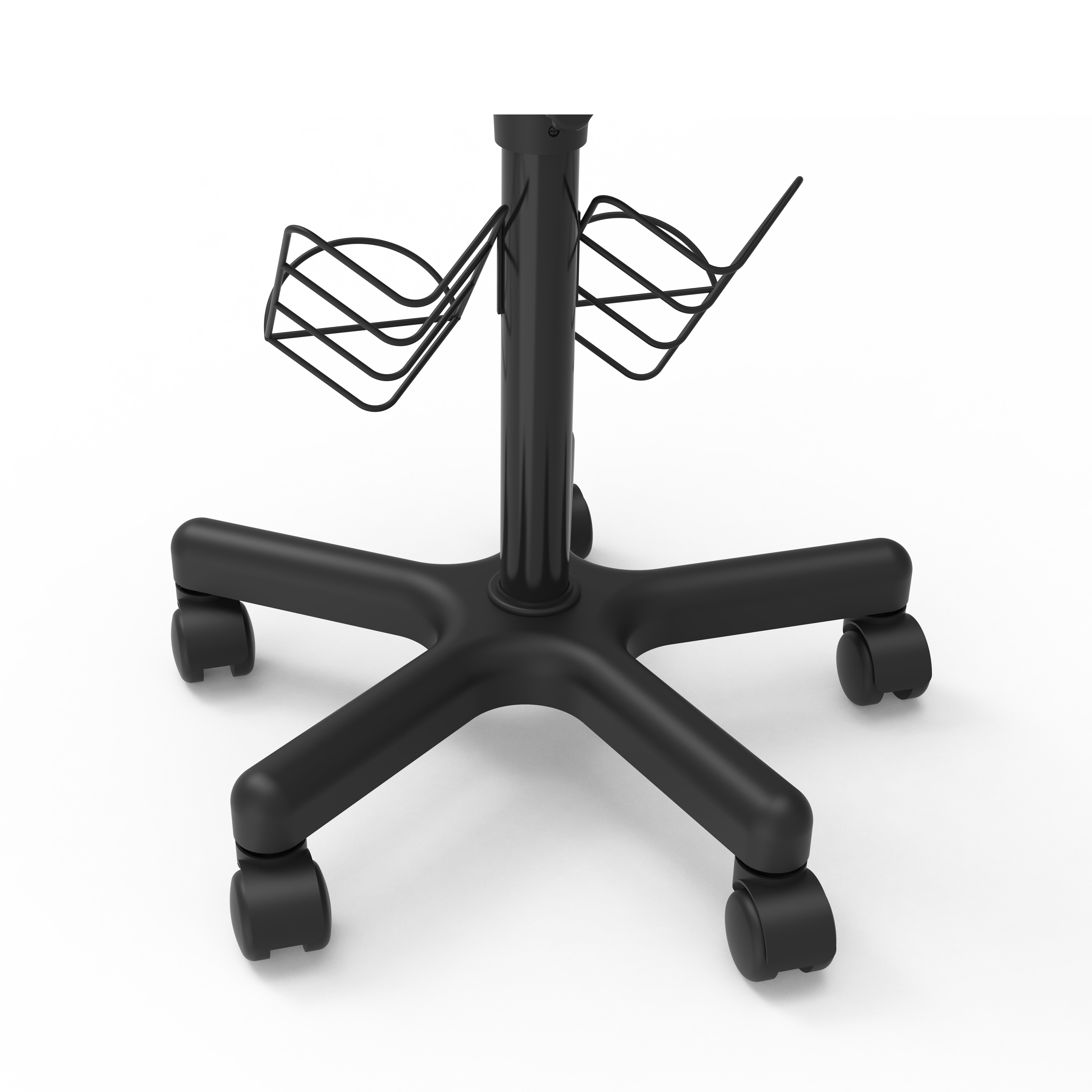 Kingwin barber shop equipment Free Sample black Professional Salon Trolley