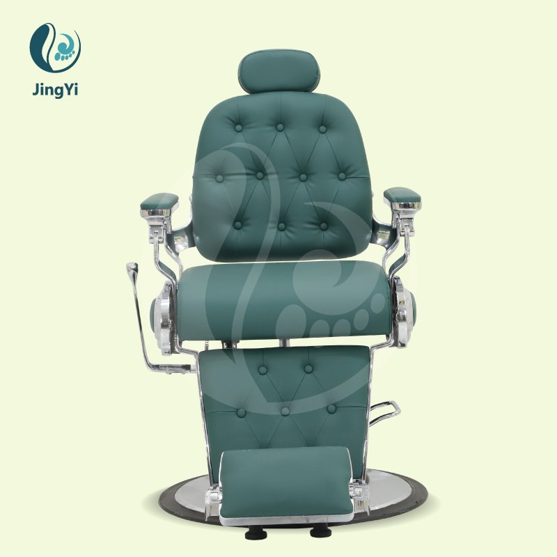Modern luxury reclining men barber chair hydraulic beauty salon furniture supplier hairdressing shaving chair for barbershop