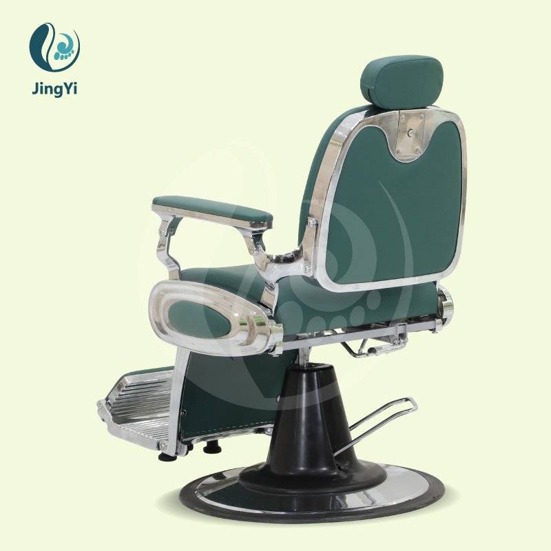 Modern luxury reclining men barber chair hydraulic beauty salon furniture supplier hairdressing shaving chair for barbershop