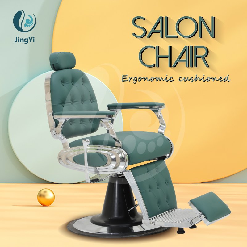 Modern luxury reclining men barber chair hydraulic beauty salon furniture supplier hairdressing shaving chair for barbershop