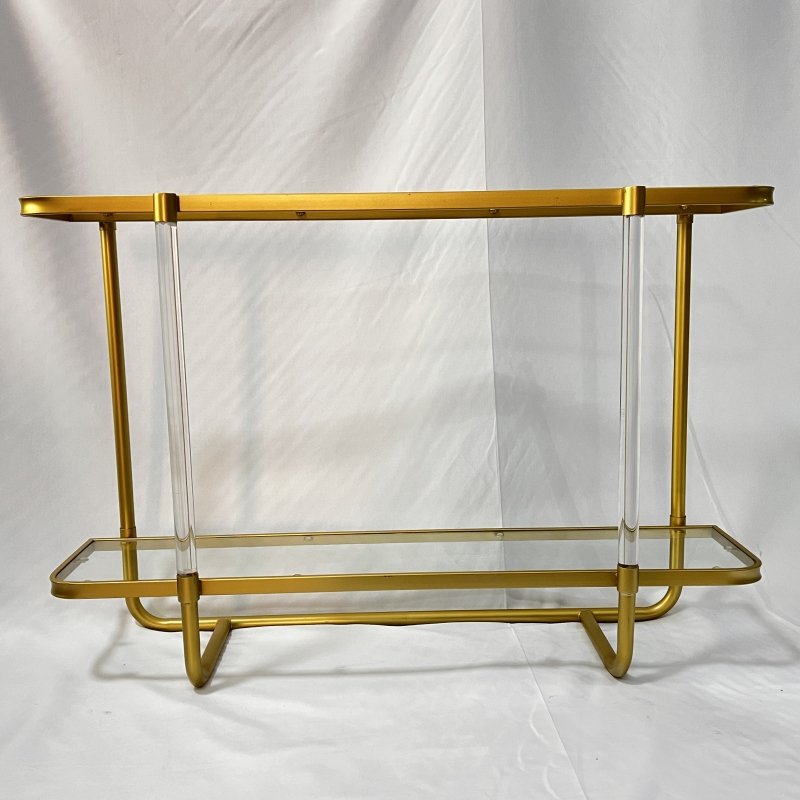 Bar Cart Serving Trolley Gold Cart Mobile Metal Home Coffee Salon Drink Afternoon Tea Glass Modern Hotel Furniture Glass Trolley