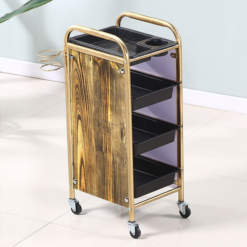 Professional Salon Hairdressing Trolley Manufactured China Hair Salon Equipment Trolley For Sale
