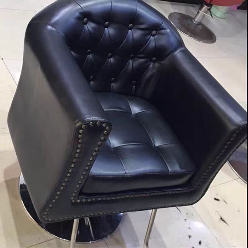New Arrival England Style Black barber chair Beautiful Grey Modern Design For Lady Hair Cutting Styling Barber Chair