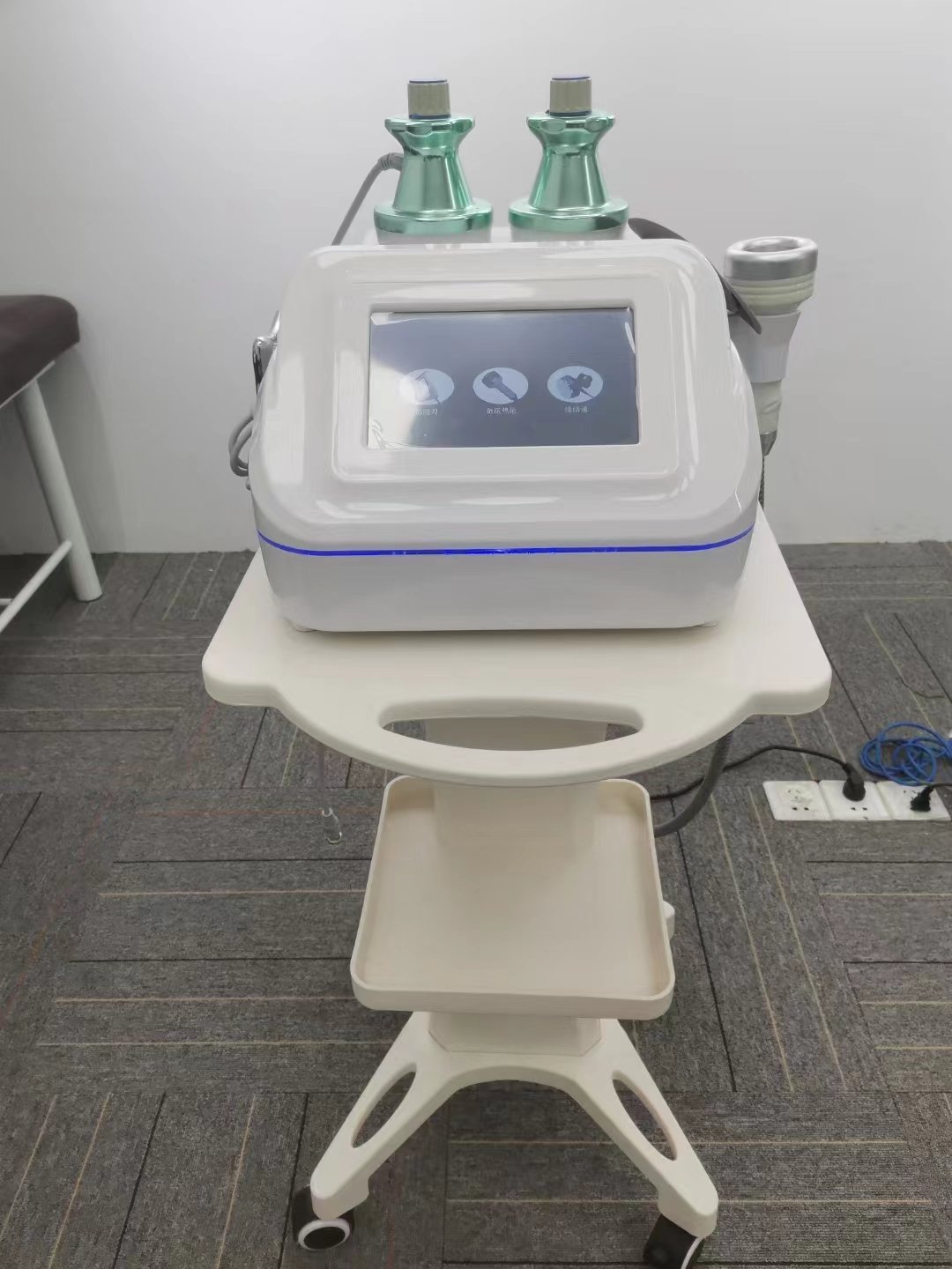 Beauty Salon Equipment Furniture Equipment Machine Trolley Simple Storage Tray With Wheels