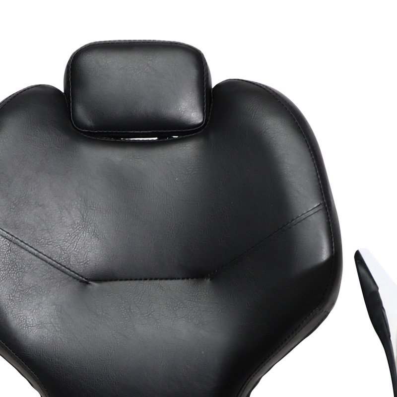 Professional Simple Beauty Salon Barber Shop Ergonomic Adjustable PU Leather Reclining Swivel Lifting Haircut Grooming Chair