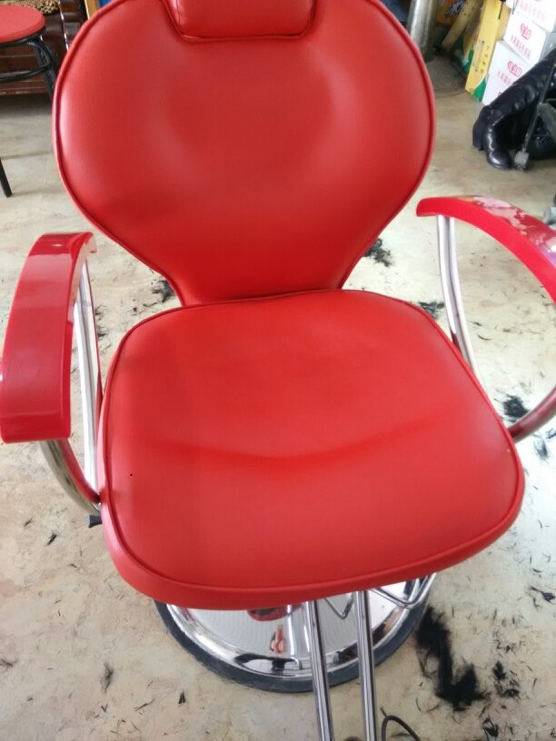 2024 makeup new modern PU leather up and down artist hairdressing chair pump salon revolving woman man haircut barber chair