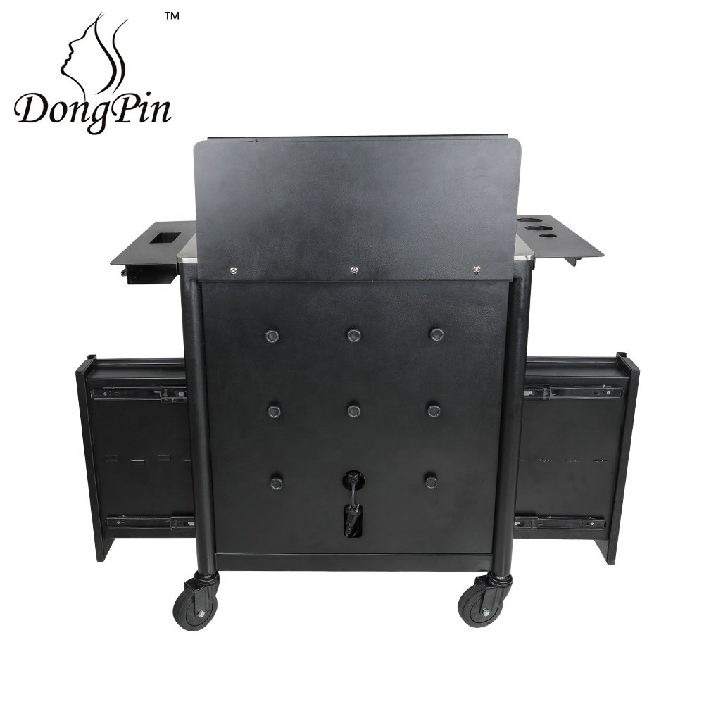 Mobile Metal Tattoo WorkStation Tattoo Cabinet Tool Tray Table Desk Furniture
