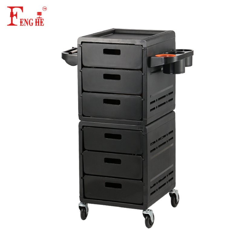 wholesalers trolley hair salon with Four drawers for barber furniture